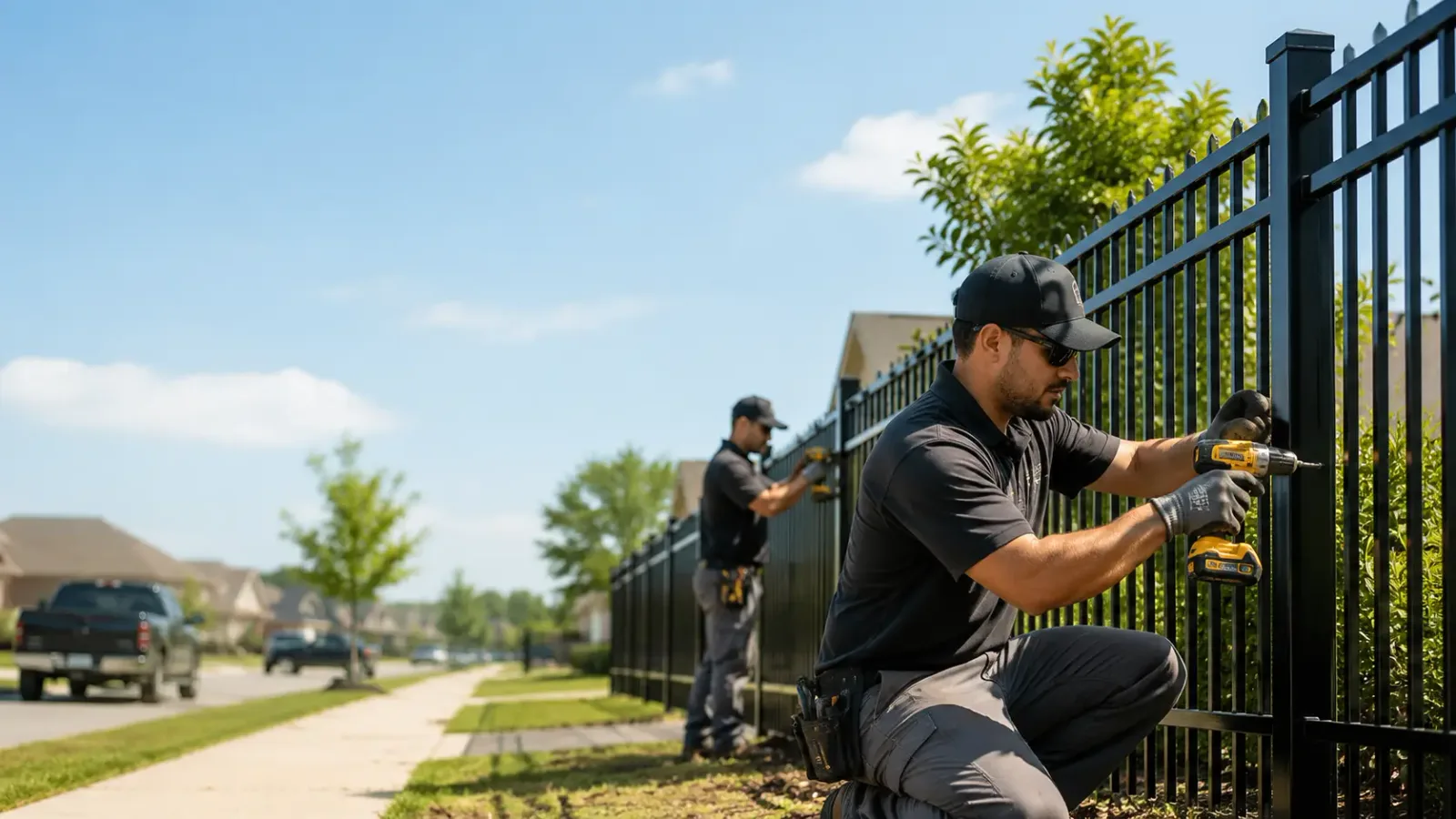 Metal Fence Installation in Latham, NY